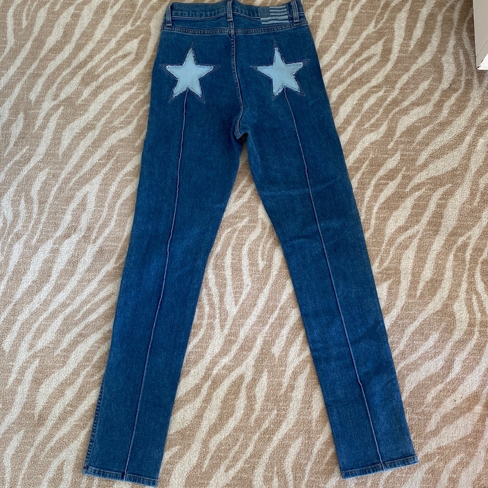 Revice brand new skinny jeans with stars